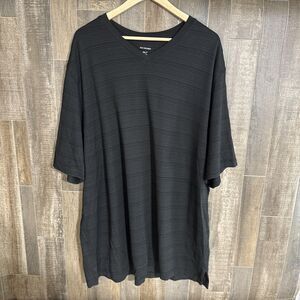 Van Heusen Black Tshirts for‎ men short sleeve Size 2XLT